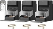 PETLIBRO RFID Automatic Cat Feeders for 3 Cats, Collar Sensor for Personalized Meals, Cats Recognition, Diet Tracking and Anti-Stealing for Multi-Pets Homes and Different Diets, WiFi Food Dispensers