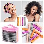 80 Pieces Hair Perm Rods Short Cold