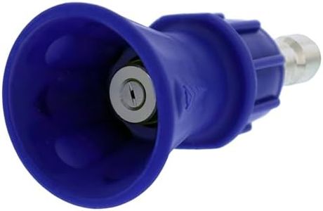 ESSENTIAL WASHER Pressure Washer Nozzle Guard With 4.0 Nozzle Size And 40° Angle | Stainless Steel Quick Connect Power Washer Nozzle