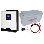 3kW Uninterrupted Power Supply (UPS) System with 4.8kWh energy storage battery backup