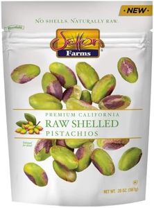 Setton Farms Naturally Raw Shelled Pistachios 20 oz Value Bag, No Shell Pistachios, Non-GMO Project Verified, Certified Gluten Free, Vegan and Kosher, Heart Healthy Snack, 20 Oz (Also perfect for making Dubai Chocolate)