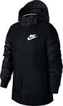 Nike Boy's Sportswear Windrunner Jacket (Little Kids/Big Kids) Black/Black/Black/White SM (8 Big Kid)