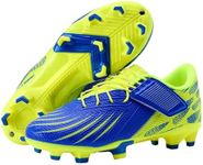 Boys Girls Soccer Cleats Athletic Outdoor Football Shoes Training Lightweight Unisex-Child Youth Futsal Indoor Turf Firm Artificial Ground Flexible Durable Comfortable Leadoff Traction Breathable 3