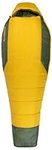 Klymit Wild Aspen Lightweight Mummy Sleeping Bag, 0-Degree F Cold Weather Sleeping Bag for Camping, Hiking, and Backpacking - Regular, Yellow