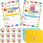 Colarr 24 Pack Birthday Invitations