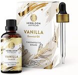 Herbloom, Vanilla Oleoresin Essential Oil 100% Pure, Therapeutic Grade, for Aromatherapy and diffusers - Vanilla, 30 ml