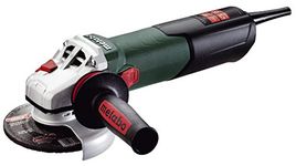 Metabo 5-Inch Variable Speed Angle Grinder, 2800-11000 RPM, 13.5 Amp with Electronics, Lock-on Switch, Made in Germany, WEV 15-125 Quick, 600468420, Green