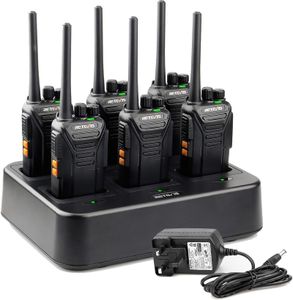 Retevis RT27 Walkie Talkies 6-Pack – Long Range Two-Way Radios