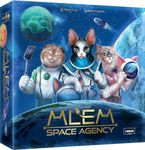 MLEM: Space Agency (English and French) - Purrfect Catstronaut Adventures! Dice-Rolling Strategy Game - Fun Family Game for Kids and Adults - 8+ - 2-5 Players - 30-45 min - by Rebel Studio