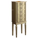 Acme Furniture 97169 Tammy Jewelry Armoire, Gold