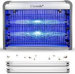 Crystals Electric Fly Zapper 20w UV Light Fly Insect Killer, Fly Traps and Catcher Indoor, Mosquito Bug Zapper for Commercial and Home Use