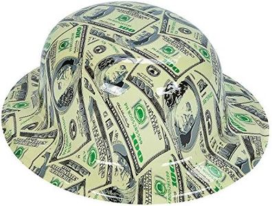 Fun Express - Money Print Derby Hat 1 pc - Apparel Accessories - Hats - Novelty Bulk Hats - 1 Piece Multicolored