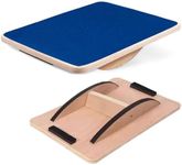 Non-Slip Wood Wobble Exercise Balan