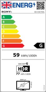 Sony BRAVIA 43" 4K Smart TV – Ultra HD LED Display