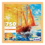 Frank Setting Sail Jigsaw Puzzle (750 Pieces) for Adults and Kid Above 15+ Years- Fun & Challenging Brain Booster Games - for Focus and Memory - 34802