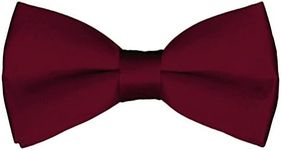 Mens Classic Pre-Tied Satin Formal 