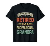 Grandpa Shirts For Men Funny Fathers Day Retired Grandpa T-Shirt