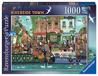 Ravensburger Riverside Town 1000 Piece Jigsaw Puzzle for Adults and Kids Age 12 Years Up