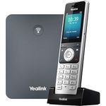 Yealink W76P VoIP SIP DECT kit Including 1 x W70B SIP DECT Base Station (AC + PoE) and 1 x W56H SIP DECT handset.