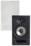 Polk Audio 65-RT In-Wall Speaker (1) 6.5" driver - The Vanishing Series with Premium Sound | Power Port & Paintable Grille White