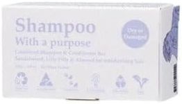 Shampoo with A Purpose Shampoo & Conditioner Bar for Dry or Damaged Hair, 135 Grams