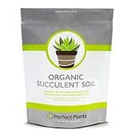All Natural Succulent and Cactus Soil Mix by Perfect Plants | Made in The USA | 4 Quarts for All Succulent Varieties | Formulated for Proper Drainage