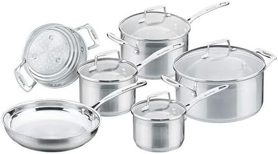 Scanpan Impact 6-Piece Cookware Set, Silver