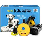 Bundle of 2 items - E-Collar - ET-300-1/2 Mile Remote Waterproof Trainer Mini Educator - Static, Vibration and Sound Stimulation collar with PetsTEK Dog Training Clicker and Dog Whistle Training Kit