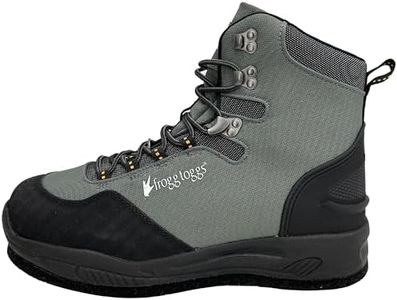 FROGG TOGGS Men's Deep Current Fishing Wading Boot in Cleated Or Felt, Felt, 11