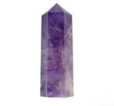 TOI SHOP Amethyst Natural Agate Stone Healing Obelisk Tower Point Wand. for Reiki, Crystal Healing, Fangshui, Vastu Chakra, Meditation, Gifting and Home Decor.(Amethyst, 2”in)