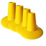 CW Rubber Batting Tee Area Marker Cricket Batting Cones Pack Of 6