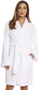 Just Love 6312-White-1X Kimono Robe/Bath Robes for Women