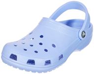 Crocs Unisex-Adult Classic Clogs, Moon Jelly, 8 Men/10 Women