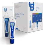 Bluelab pH Pen Meter and Probe Care Kit pH with Calibration Supplies, Storage Solution & Brush, Reliable Digital Tester for pH, Temperature in Soil and Solutions, Optimal Plant Health and Yield