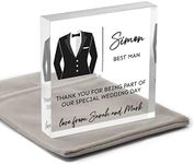 Beecreative Personalised Best Man G