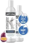 Smiling Paws Pet Medicated Shampoo for Dogs & Cats - Dog Shampoo for Smelly Dogs - Passionfruit Scent (16oz)