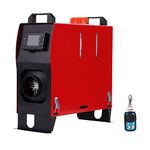 maXpeedingrods 12V 5KW Diesel Heater, LCD Switch Remote Control, All-in-One Style for Van SUV Boat Caravan Motorhomes Lorry Caravan