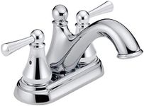 Delta Faucet Haywood Centerset Bathroom Faucet Chrome, Bathroom Sink Faucet, Drain Assembly, Chrome 25999LF