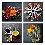 Pyradecor 4 Pieces Colorful Spices 