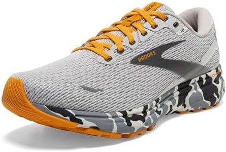 Brooks Women's Ghost 15 Neutral Running Shoe - Blanc/Gray/Sunflower - 9 Medium