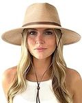 FURTALK Womens Summer Straw Sun Hat