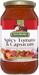 San Remo Tomato and Capsicum Pasta Sauce, 500 g