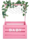 Barydat Wooden Baby Shower Crate Cl