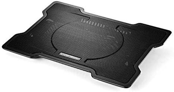 Cooler Master NotePal X-Slim Ultra-Slim Laptop Cooling Pad with 160mm Fan (R9-NBC-XSLI-GP),Black X-Slim