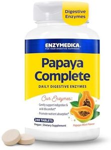 Enzymedica Papaya Complete - Papaya Enzymes Chewable - 240 Tablets