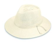 Wallaroo Hat Company Women’s Victoria Fedora Sun Hat – UPF 50+, Modern Style, Designed in Australia, Natural