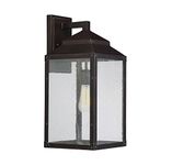 Savoy House 5-344-213 Brennan 18" Outdoor Wall Lantern in English Bronze w/Gold