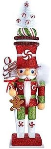 Kurt S. Adler Kurt Adler 13.5-Inch Hollywood Candy Soldier Nutcracker, Multi