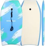 Bodyboard with Coiled Wrist Leash, 