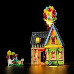 LIGHTAILING Light For Lego- 43217 ‘Up’ House - Led Lighting Kit Compatible With Lego Building Blocks Model - NOT Included The Model Set